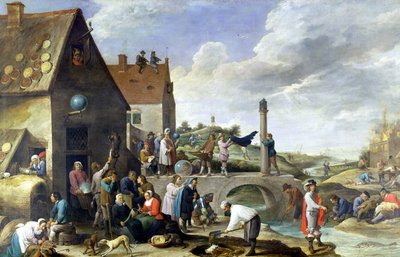 The Proverbs by David Teniers the Younger